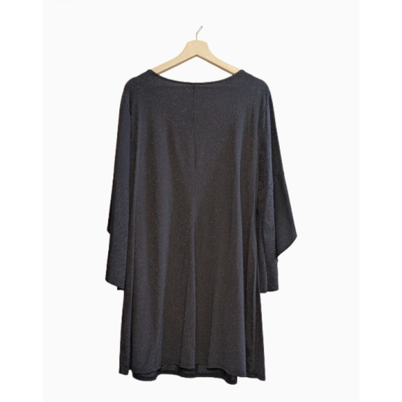 Elegant Navy Women's Dress - Picture 2 of 3